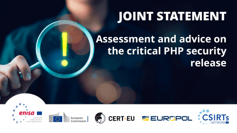 Joint statement on critical PHP vulnerabilities